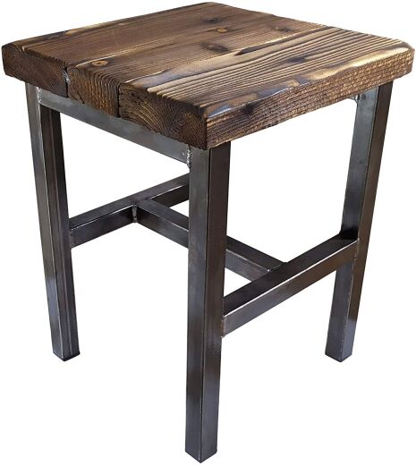 Essmöbel SET SAMBOR -E Handmade aus Holz Metall 60x60 + 4H