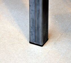 Bartisch SAMBOR Handmade aus Holz Metall 160x40 cm + Z