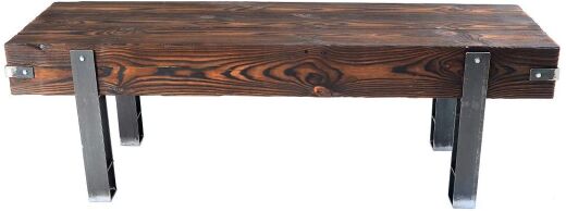 Bank BRODY Handmade aus Holz Metall 28x80 cm