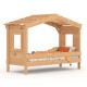 Hausbett DOLCE NIDO – Kinderbett und Jugendbett 100 % naturbelassen