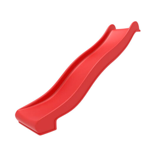 Wellenrutsche in Rot für Ihren Spielturm/Baumhaus 240cm lang / 120cm hoch