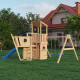 The XL120 Pirate Ship - Play Tower - Climbing Structure - Slide - Double Swing by BIBEX