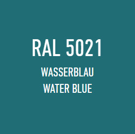 Wetterschutz Farbe 1l Wasserblau