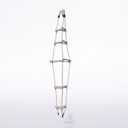Dreieckige Strickleiter mit 5 Sprossen