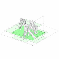 Aktions-Set: Spielturm Ritterburg Lancelot III +...